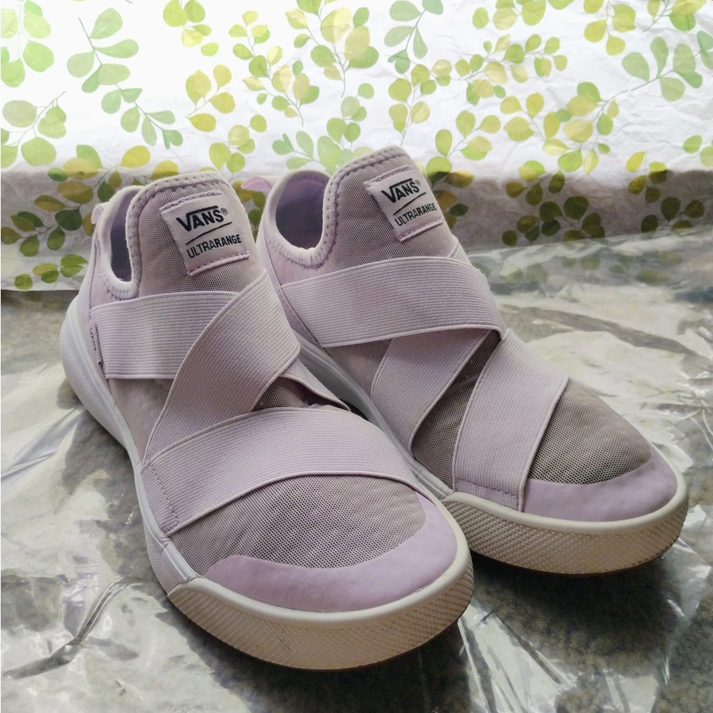 Vans Women's Ultrarange Light Purple Sneakers Size 7.5